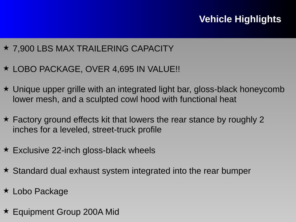 Used 2025 Ford F150 STX w/ LOBO Package AWD/4WD image 12