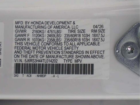 Certified 2026 Honda CR-V EX image 53