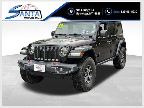 Used 2019 Jeep Wrangler Unlimited Rubicon w/ Cold Weather Group AWD/4WD image 1