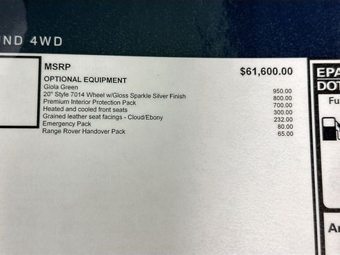 Used 2026 Land Rover Range Rover Velar S image 29