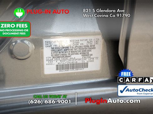 Used 2024 Nissan Versa SV w/ Trunk Package FWD image 8