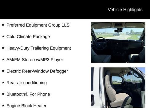 Used 2022 Chevrolet Express 3500 LS w/ Cold Climate Package RWD image 12