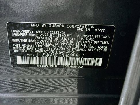 Used 2022 Subaru Forester Wilderness AWD/4WD image 40