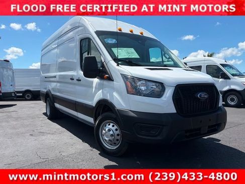 Used 2023 Ford Transit 350 148 High Roof Extended DRW RWD image 7
