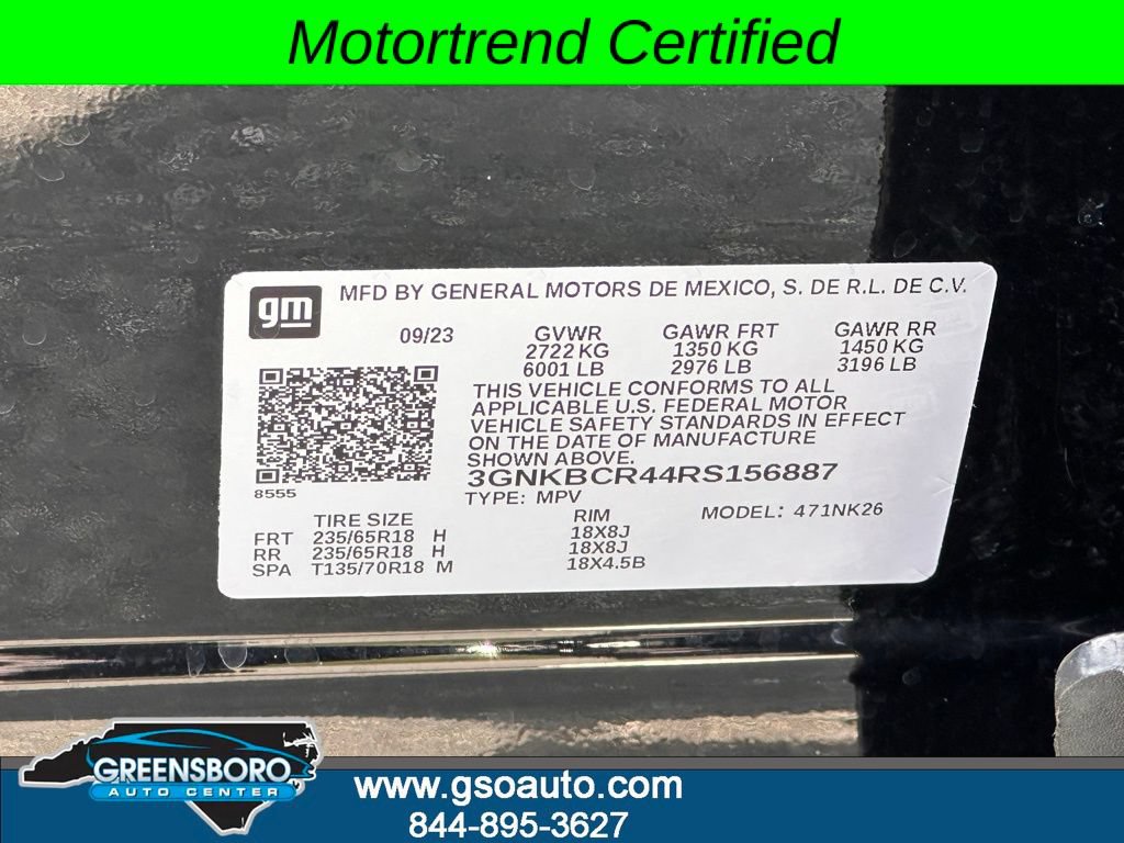 Used 2024 Chevrolet Blazer LT w/ Convenience Package FWD image 44