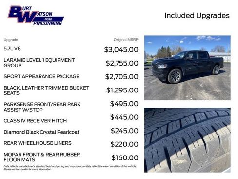 Used 2023 RAM 1500 Laramie AWD/4WD image 3