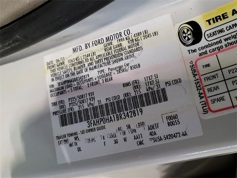 Used 2011 Ford Fusion SE w/ 202A Rapid Spec Order Code image 30