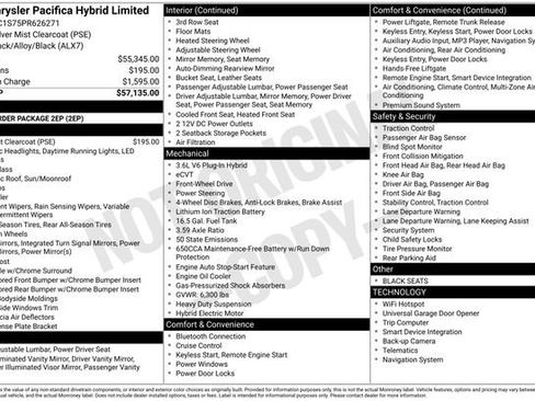 Used 2023 Chrysler Pacifica Limited FWD image 14