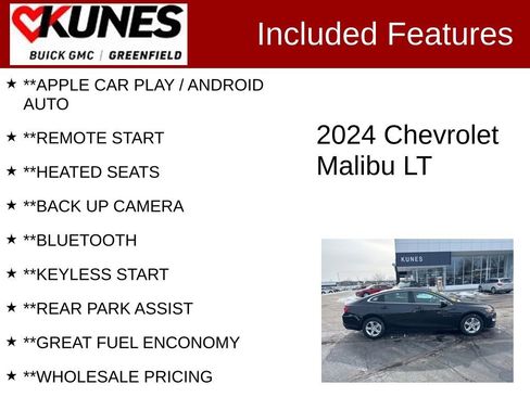 Used 2024 Chevrolet Malibu LT image 2
