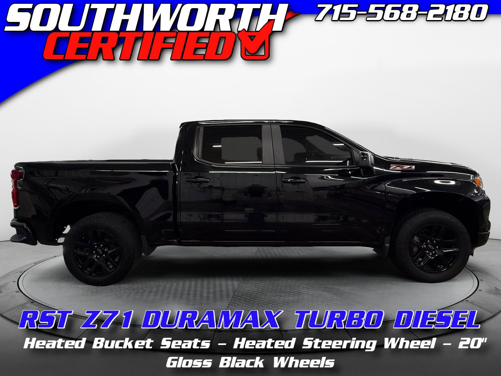 Used 2024 Chevrolet Silverado 1500 RST w/ Z71 Off-Road Package AWD/4WD image 36