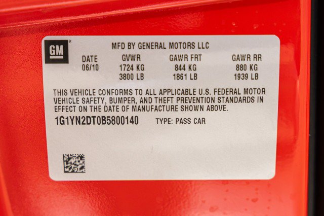 Used 2011 Chevrolet Corvette ZR1 w/ Preferred Equipment Group RWD image 53