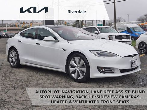 Used 2021 Tesla Model S Long Range AWD/4WD image 1