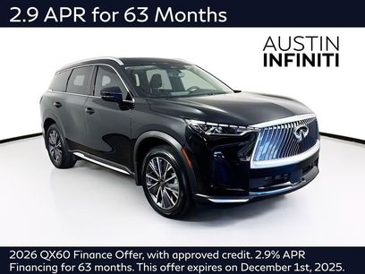 New 2026 INFINITI QX60 Luxe w/ Cargo Package