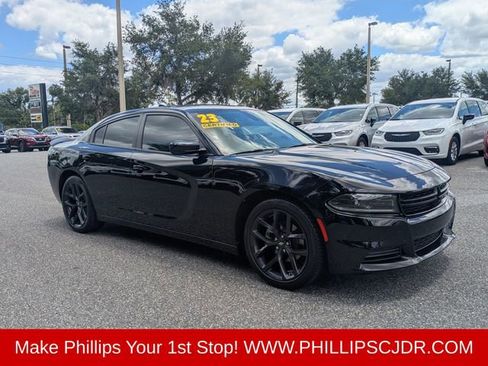 Used 2023 Dodge Charger SXT w/ Blacktop Package RWD image 2