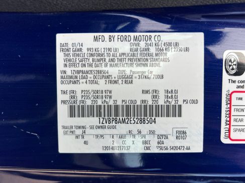 Used 2014 Ford Mustang Premium w/ Equipment Group 203A RWD image 23