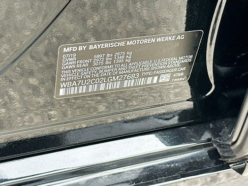 Used 2020 BMW 750i xDrive w/ Executive Package AWD/4WD image 35