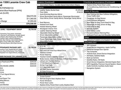 Used 2023 RAM 1500 Laramie AWD/4WD image 2