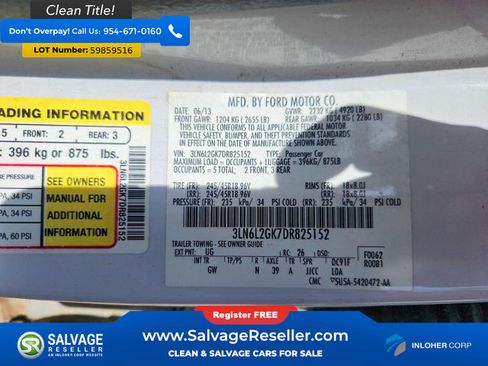 Used 2013 Lincoln MKZ FWD image 16