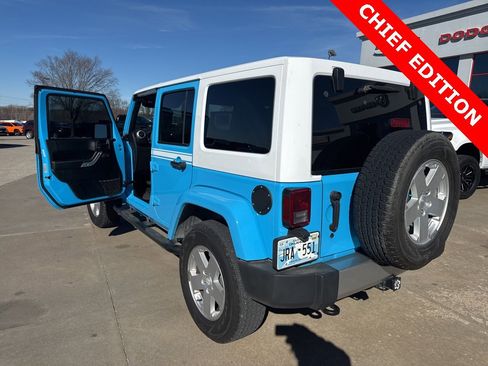 Used 2017 Jeep Wrangler Unlimited Sahara w/ Quick Order Package 24E Chief image 4