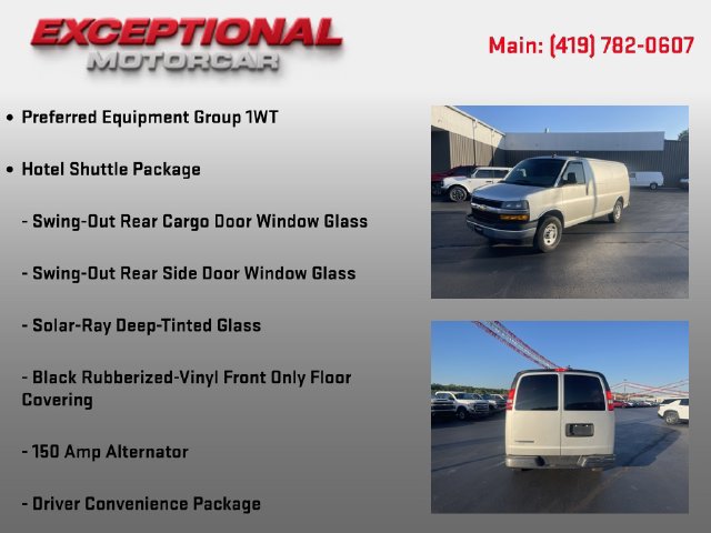 Used 2025 Chevrolet Express 3500 w/ Hotel Shuttle Package RWD image 6