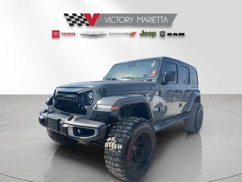 Used 2019 Jeep Wrangler Unlimited Sahara image 1