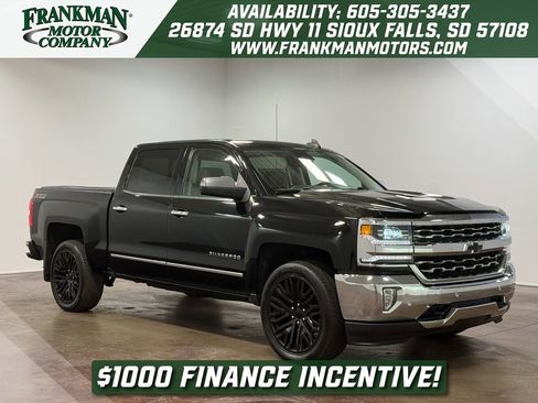 Used 2017 Chevrolet Silverado 1500 LTZ w/ Sport Package image 1