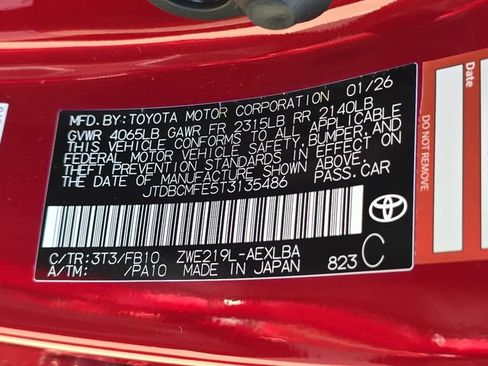 New 2026 Toyota Corolla LE FWD image 34