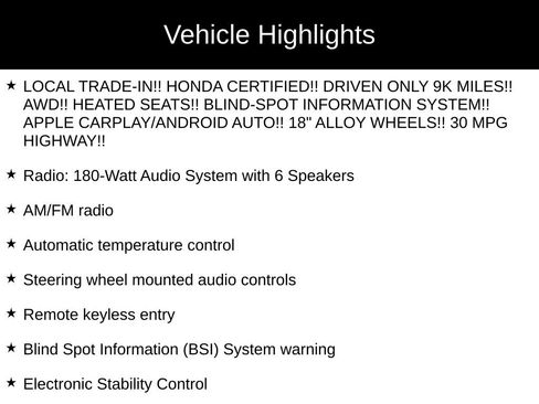 Certified 2026 Honda HR-V Sport image 33