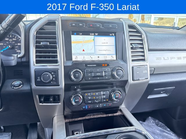 Used 2017 Ford F350 Lariat w/ Lariat Ultimate Package AWD/4WD image 16