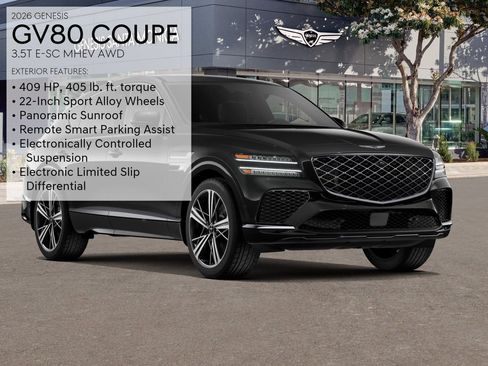 New 2026 Genesis GV80 3.5T e-SC AWD/4WD image 3