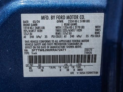 Used 2024 Ford Maverick XLT w/ Equipment Group 300A Standard AWD/4WD image 29