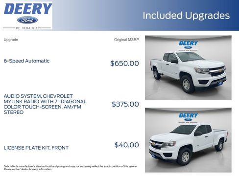 Used 2017 Chevrolet Colorado W/T RWD image 11