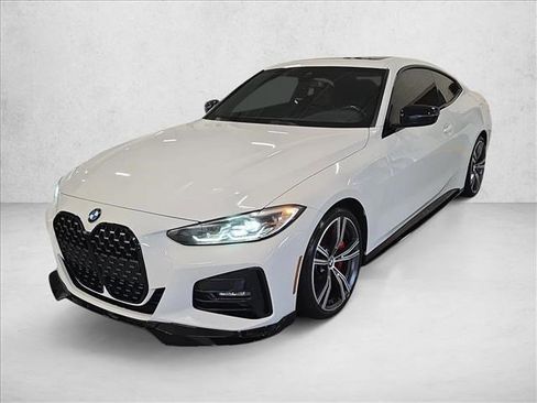 Used 2021 BMW 430i xDrive Coupe w/ M Sport Package AWD/4WD image 1