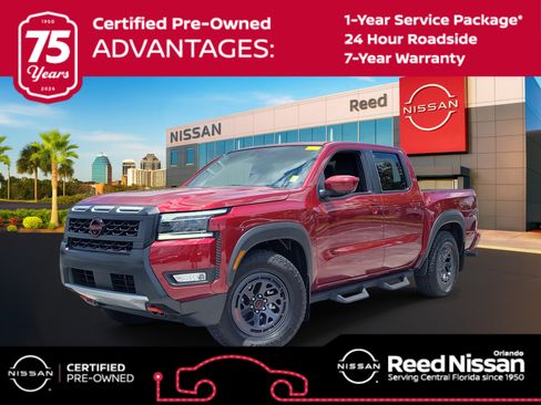 Certified 2025 Nissan Frontier Pro-X w/ Pro Premium Package RWD image 1