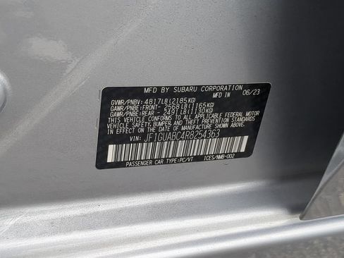 Certified 2024 Subaru Impreza 2.0i AWD/4WD image 31
