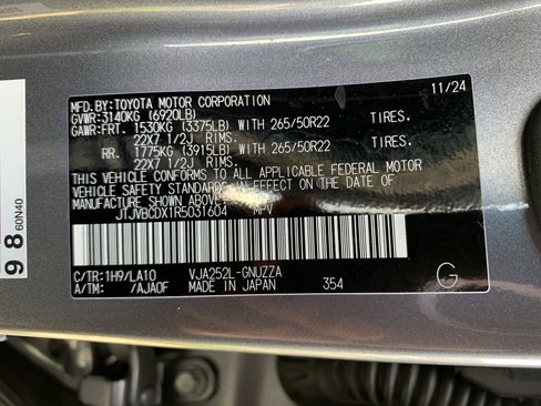 Certified 2024 Lexus GX 550 w/ Accessory Package (2T) AWD/4WD image 36