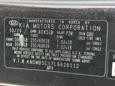 Used 2020 Kia Sedona EX FWD image 15