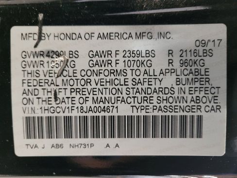Used 2018 Honda Accord LX image 33