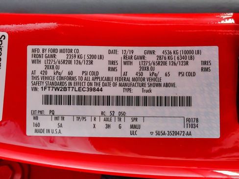 Used 2020 Ford F250 Lariat w/ Lariat Ultimate Package image 66