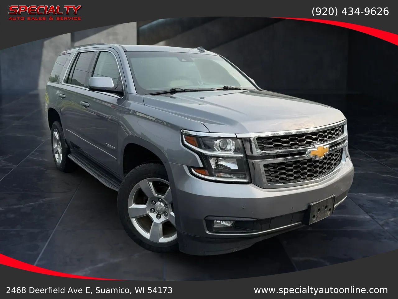 Used 2019 Chevrolet Tahoe LT w/ Luxury Package AWD/4WD image 2