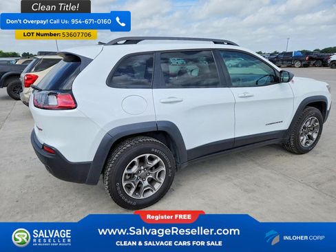 Used 2021 Jeep Cherokee Trailhawk AWD/4WD image 4