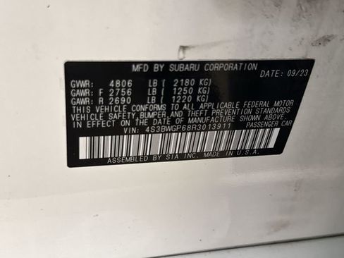 Used 2024 Subaru Legacy Touring XT AWD/4WD image 30