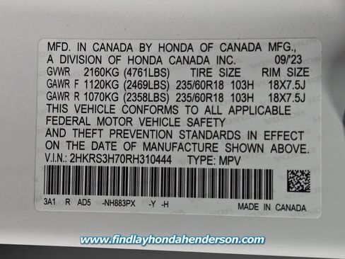 Certified 2024 Honda CR-V EX-L image 14