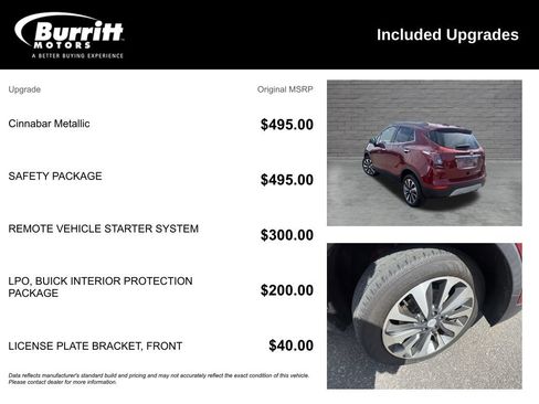 Used 2022 Buick Encore Preferred w/ Safety Package AWD/4WD image 3