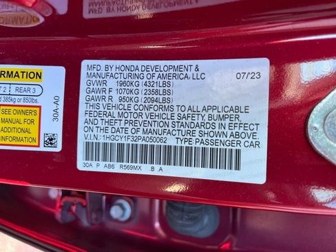 Used 2023 Honda Accord EX image 11