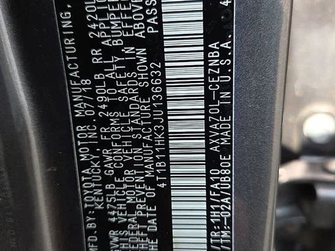 Used 2018 Toyota Camry LE image 21