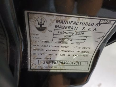 Used 2009 Maserati Quattroporte RWD image 27