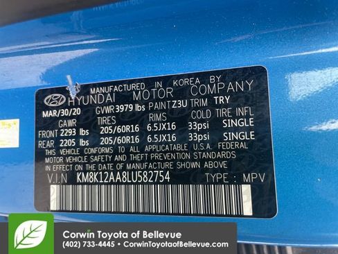Used 2020 Hyundai Kona SE FWD image 23
