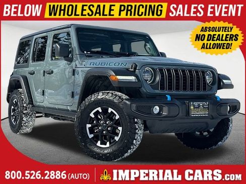 Used 2025 Jeep Wrangler Unlimited Rubicon 4xe image 1