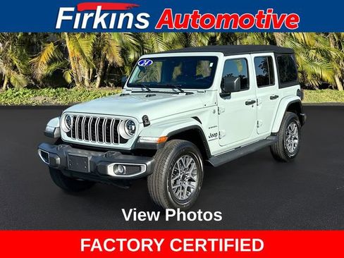Used 2024 Jeep Wrangler Sahara image 1
